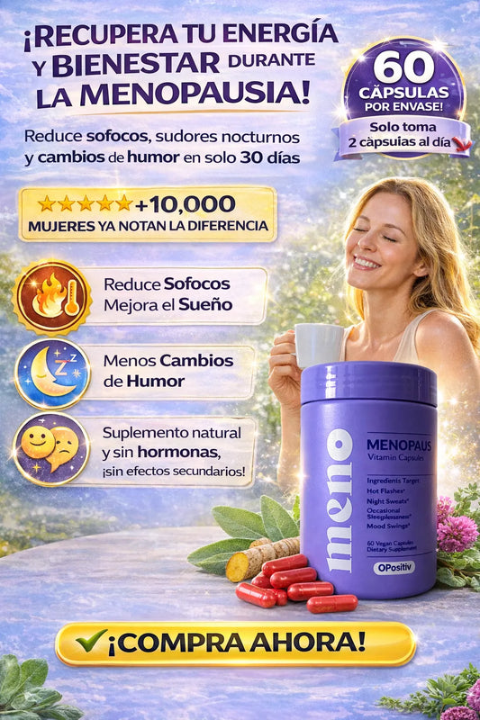 Vitaminas Menopausia - Meno
