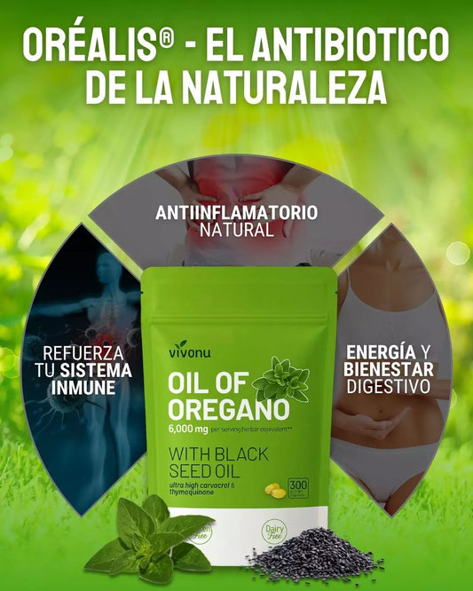 Capsulas Orégano Vionú