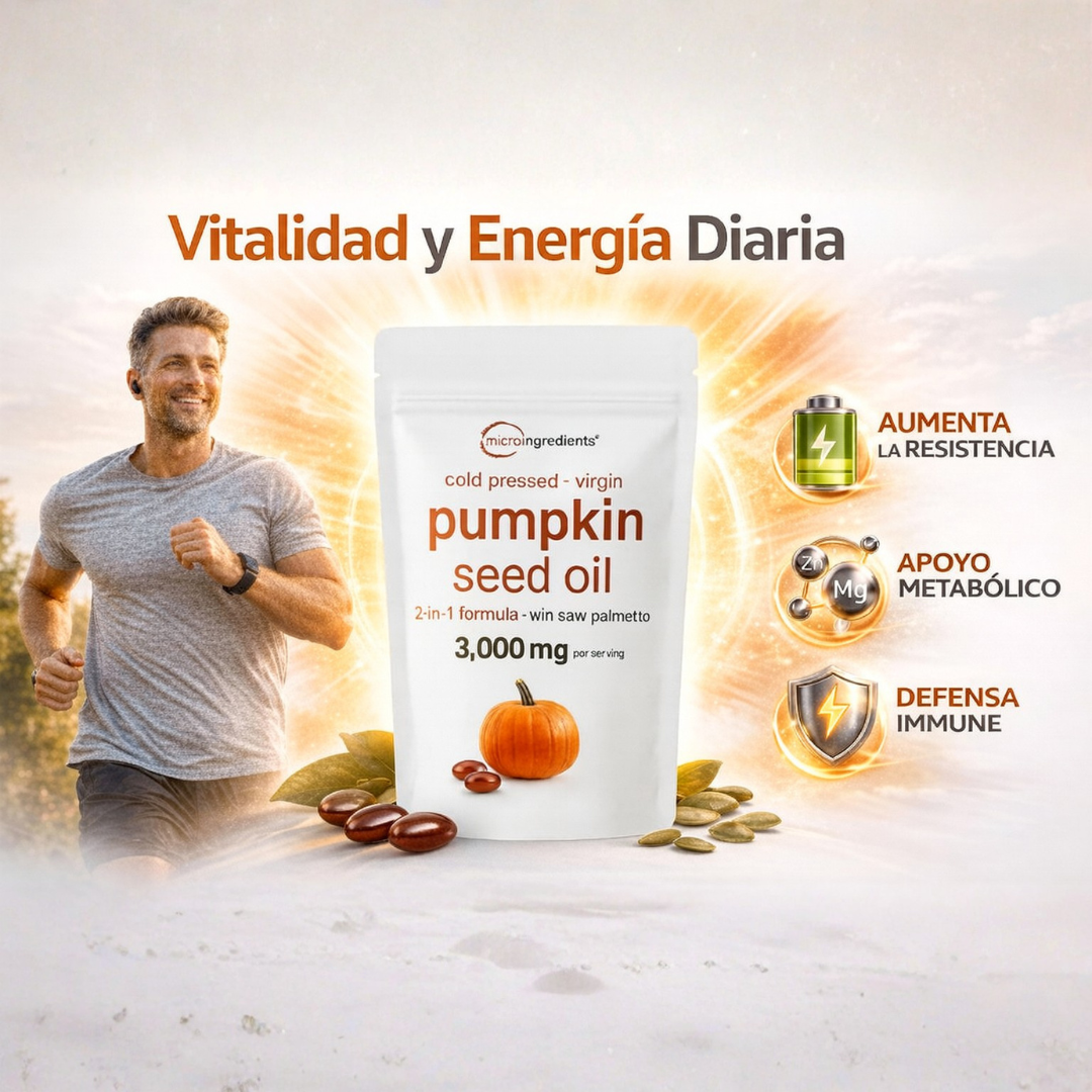 Aceite de calabaza Pupmpkin® - Cabello sin frizz ni puntas abiertas, reduce la caída.